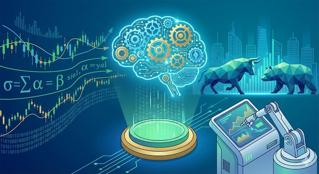 퀀트 투자를 표현한 일러스트